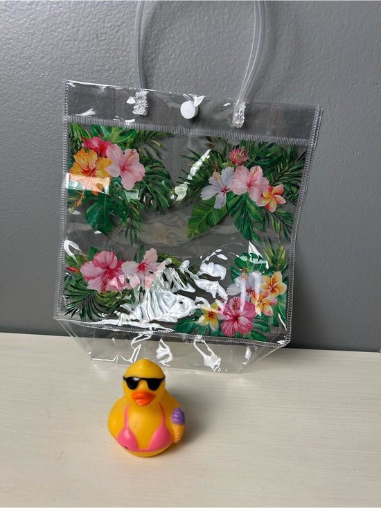 Handbags - Choice of Duck & Clear Tropical Tote